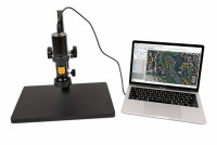 Digitální mikroskop All-in-One 8 Mpix. USB s KLED osvětlením a náklopným stativem